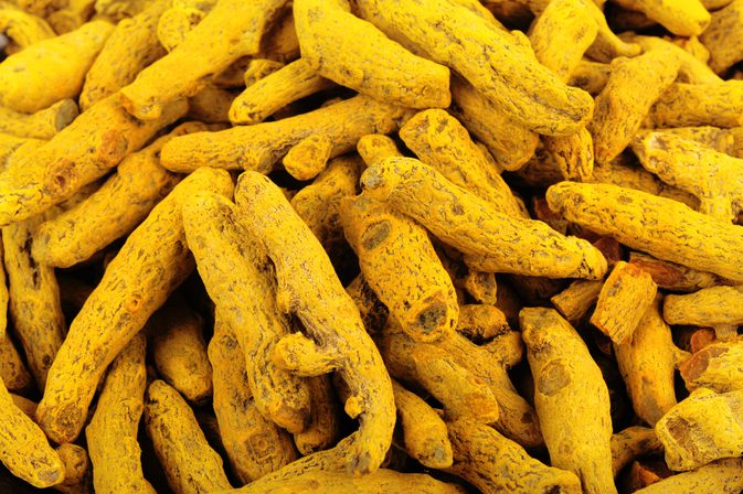 Turmeric finger, Color : yellow