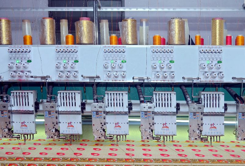 Mixed embroidery machine