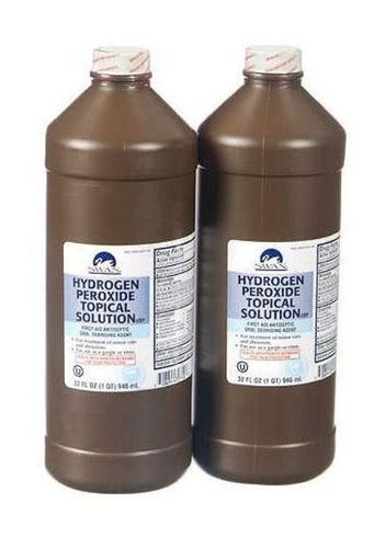 Hydrogen Peroxide H2O2 Bottle