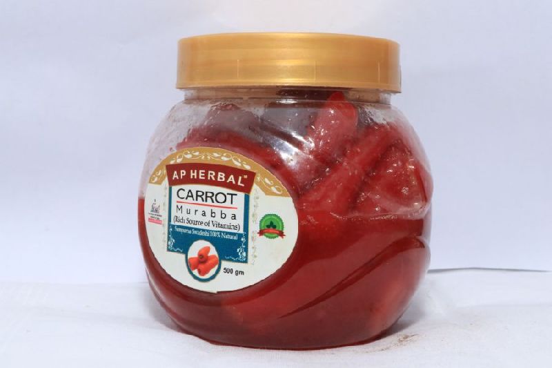 AP Herbal Carrot Murabba, Packaging Type : Packed in plastic jar