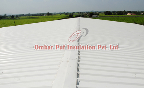 PUF INSULATED ROOFING PANEL