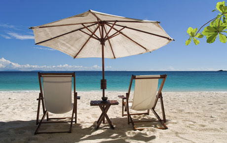 Beach chairs