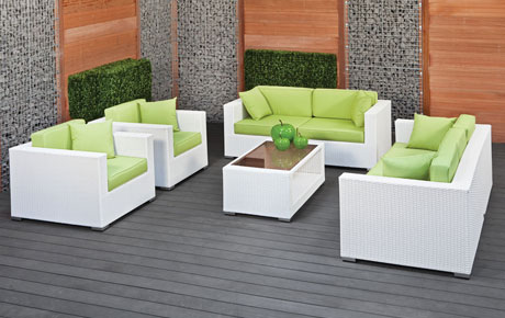 Rattan Sofa Set