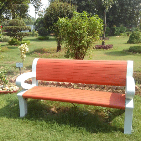 Chair Bench With Hand Rest