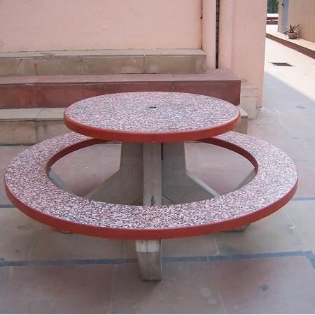 rcc precast concrete bench