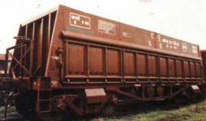 Hopper Wagon, Load Capacity : 58.38 M.T.