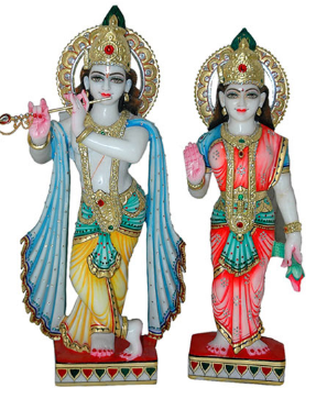 lord radha krishna statue, Size : 38 cm 45 cm at Best Price in Jaipur ...