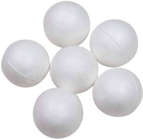 White Thermocol Balls