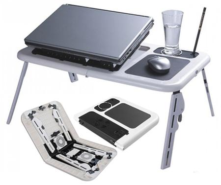 LAPTOP E TABLE WITH COOLING FANS