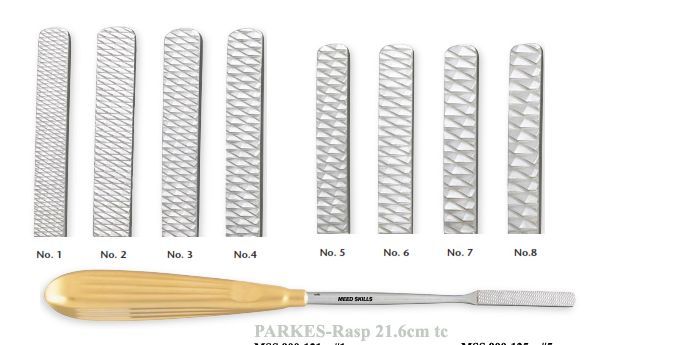 Parkes Rasp Instruments