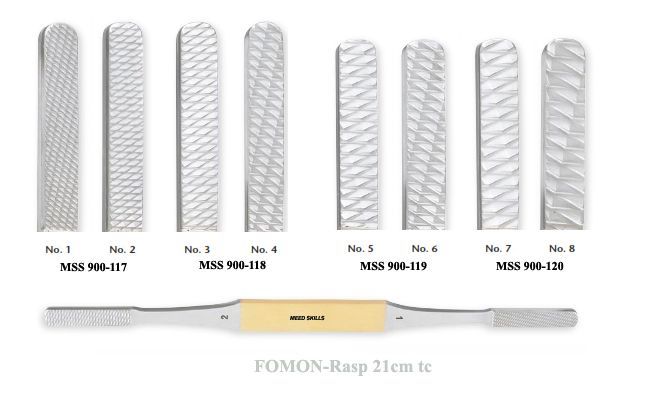 Fomon Rasp Instruments