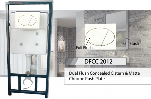 Dual Flush Concealed Cisterns