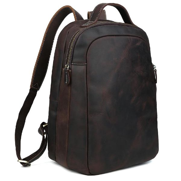 Boy Leather School Bag at Best Price in Mumbai | Akram Leather Works