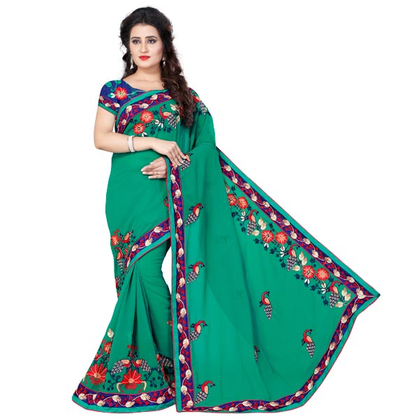 Traditional Georgette Sarees