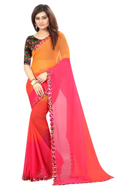 Party Wear Georgette Sarees