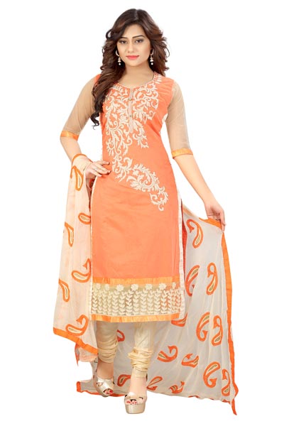 Chanderi Cotton Dress Material