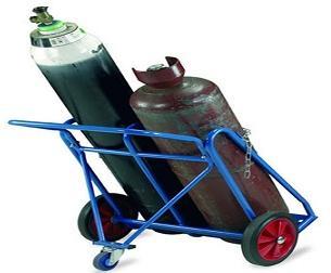 Double Gas Cylinder Trolley