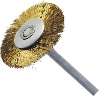 Mounted Brass Wire Brush