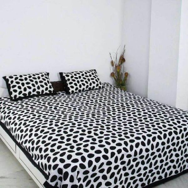 Printed Cotton Bedsheet, Pattern : Rajasthani
