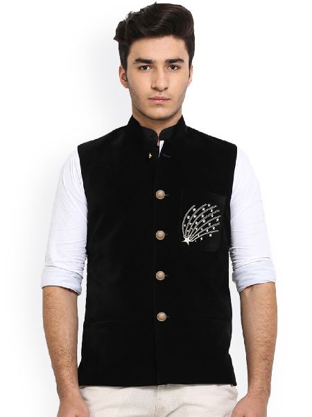 All Fabrics Mens Nehru Jackets, Size : XL, XXL