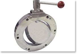 Up to 6 bar / vacuum Pharma Butterfly Valve