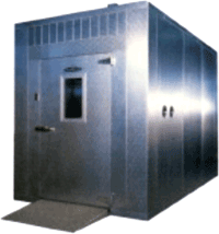 Chamber high density CFC free PUF insulation