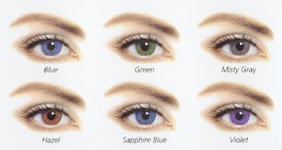 coloured lenses