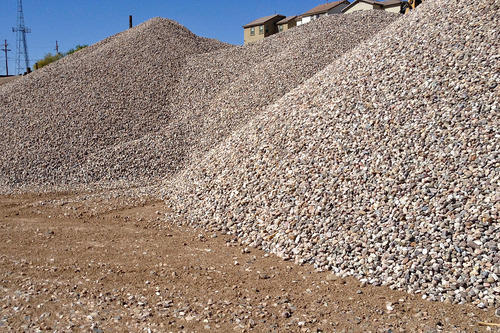 Crushed Stone, Color : Grey