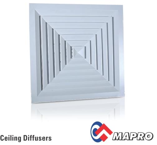 Square Ceiling Diffuser