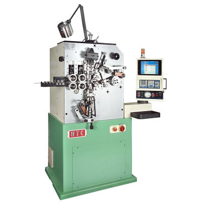 Spring coiling machines
