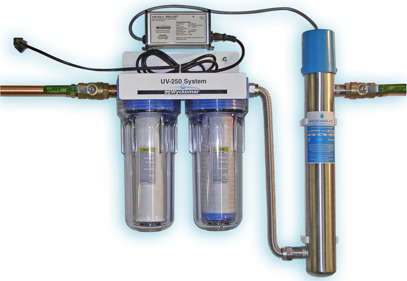 Uv water treatment system
