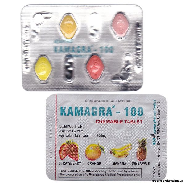Kamagra - 100 Chewable Tablets