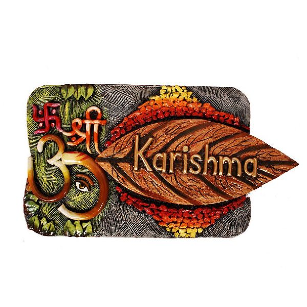  Wooden Leaf Name Plates, Feature : Eco Friendly