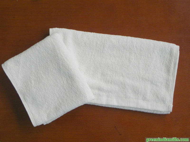 100% Cotton Ring Spun Yarn Face Towels