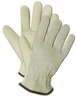 Unlined Grain / Split Leather Drivers Gloves