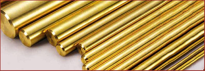 Brass Alloy Round Bars, Flat bars