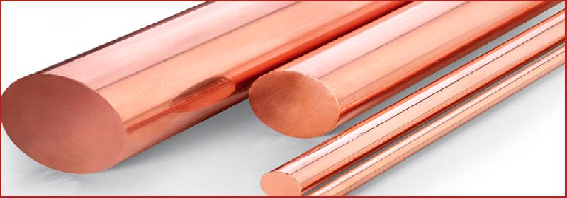 Copper Square Bar, Length : 100 mm to 3660 mm