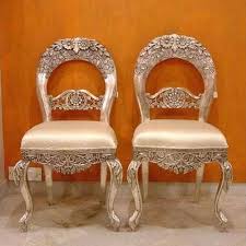 white metal furniture