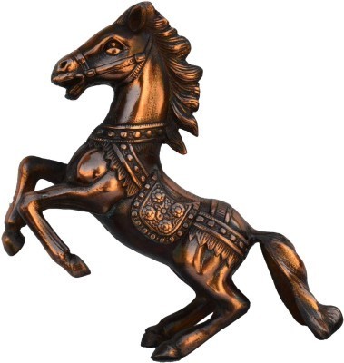 Aluminium Horse Sculpture, Color : Copper Brown