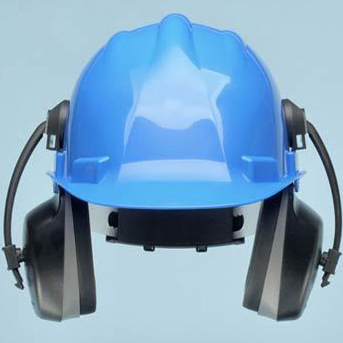 Safety Helmet with Ear Muff