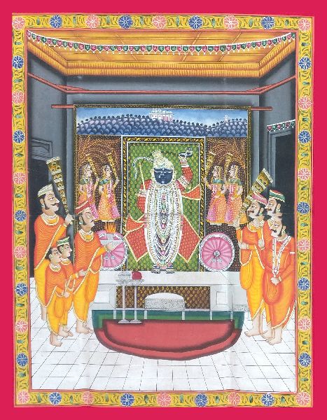 Shrinathji Darshan Pichwai