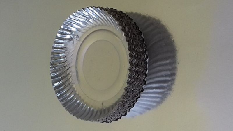 10" Silver Paper Plates