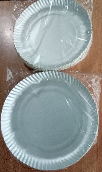 FROOTI/ TETRA PACK disposable paper plates ( Size 14 inch)