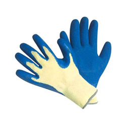 rubber coated gloves