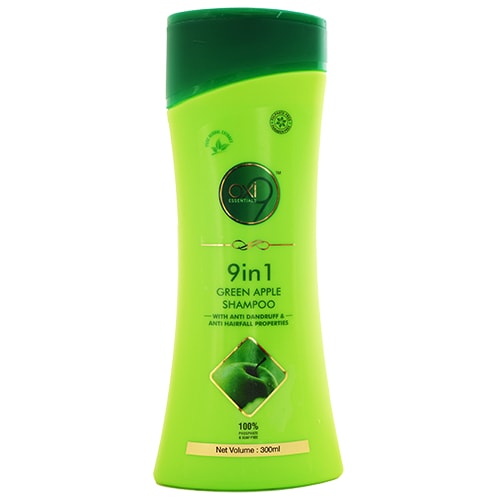 9 in 1 Green Apple Shampoo With Conditioner