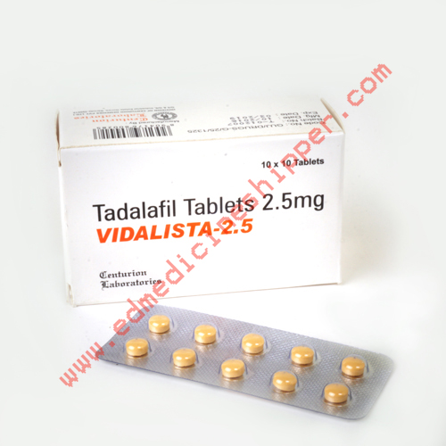 Vidalista 2.5mg Tablets