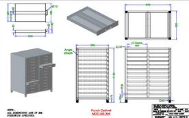 Clean Room Punch Cabinets