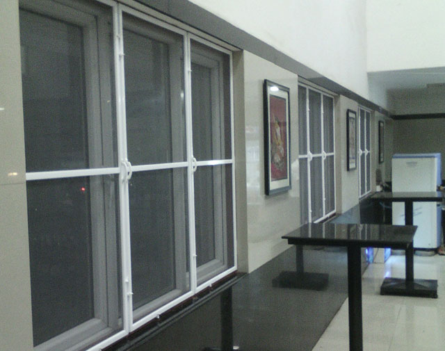 Aluminium openable windows