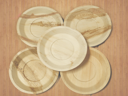 Arecanut Leaf Plates, Size : 6-8-10-12 Inches