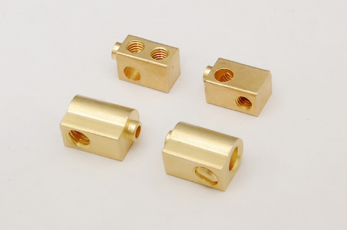 Brass Switchgear Terminals, Color : Golden